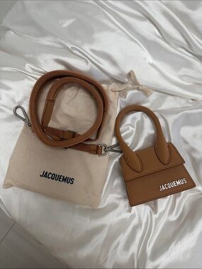 Jacquemus Le Chiquito Moyen Petite Tan Bag